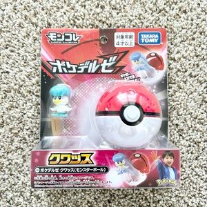 [NEW] Pokemon Monster Collection Delze Quaxly (Poke Ball)